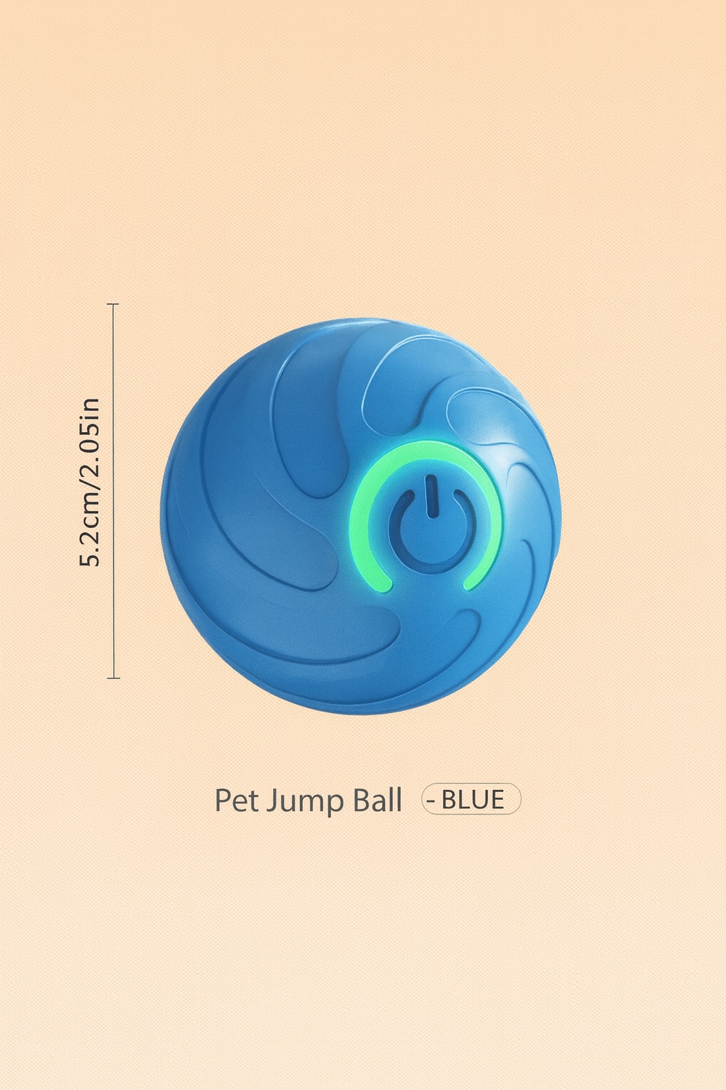 Strawberry Paws™ Zoomie Ball – The Smart Bouncing Toy with a Mind of Its Own!