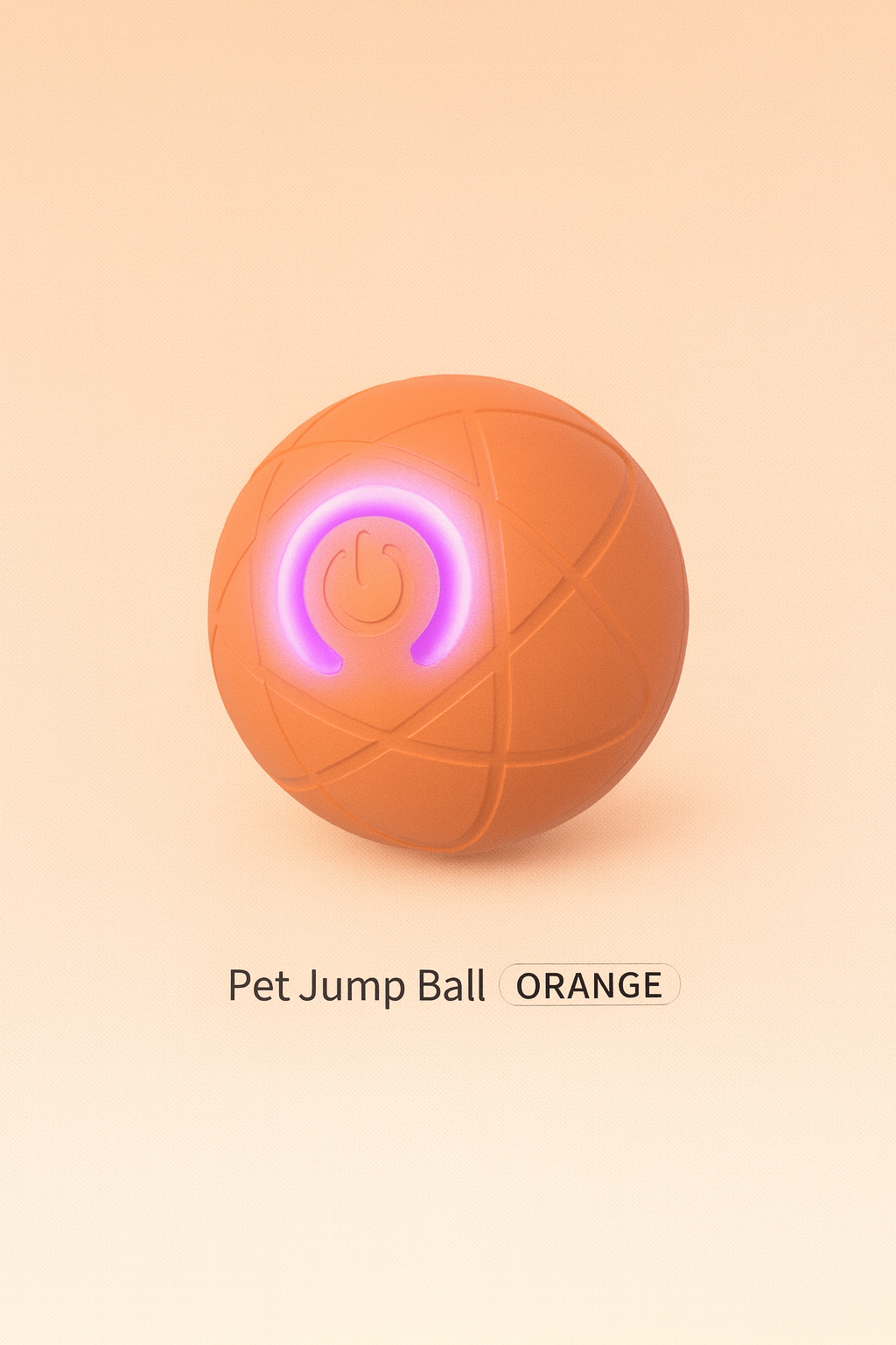 Strawberry Paws™ Zoomie Ball – The Smart Bouncing Toy with a Mind of Its Own!