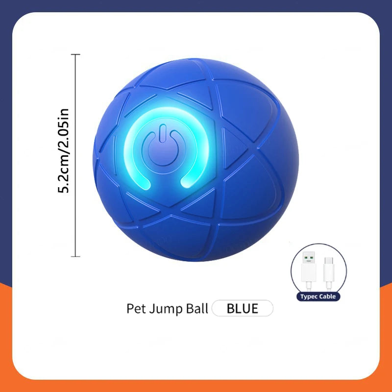 Strawberry Paws™ Zoomie Ball – The Smart Bouncing Toy with a Mind of Its Own!