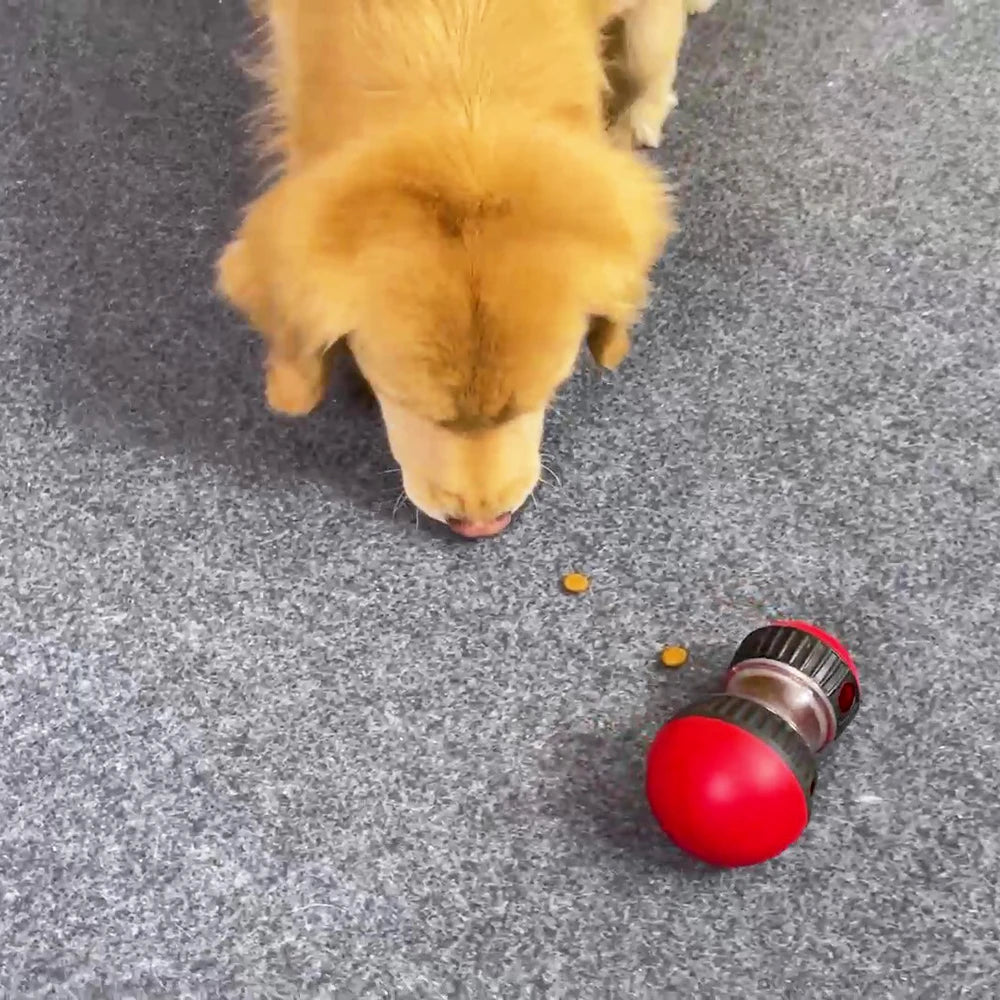 Strawberry Paws™ Wobble & Reward Toy – Playtime with a Purpose!