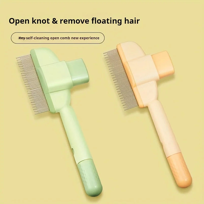 PawSweep™ Self-Cleaning Pet Grooming Brush