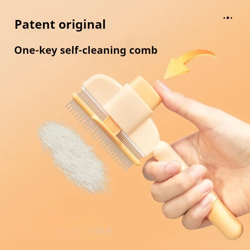 PawSweep™ Self-Cleaning Pet Grooming Brush
