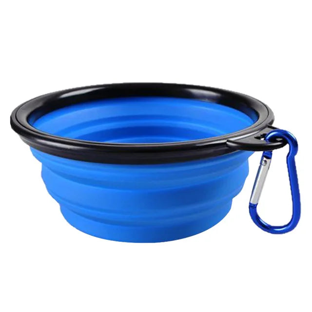 Strawberry Paws™ Pop-N-Go Travel Bowl – Hydration & Snacks on the Move!