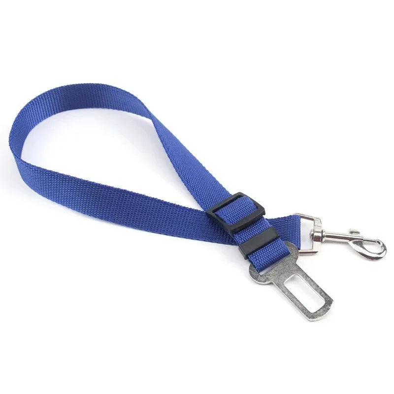 Strawberry Paws Adjustable Dog Car Seatbelt – Travel Safely, Ride Comfortably!