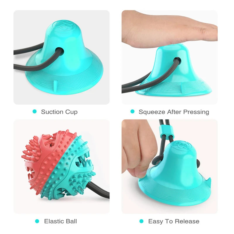Strawberry Paws™ Monster Tug Toy – The Ultimate Solo Tug Challenge!