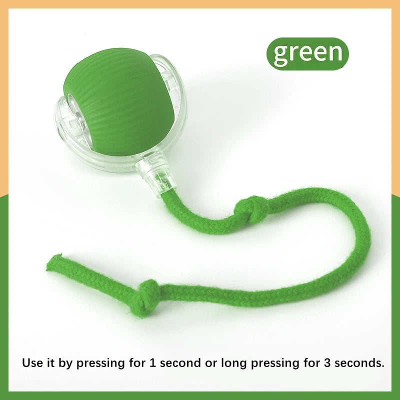 Strawberry Paws™ Zoomie Ball – The Smart Bouncing Toy with a Mind of Its Own!