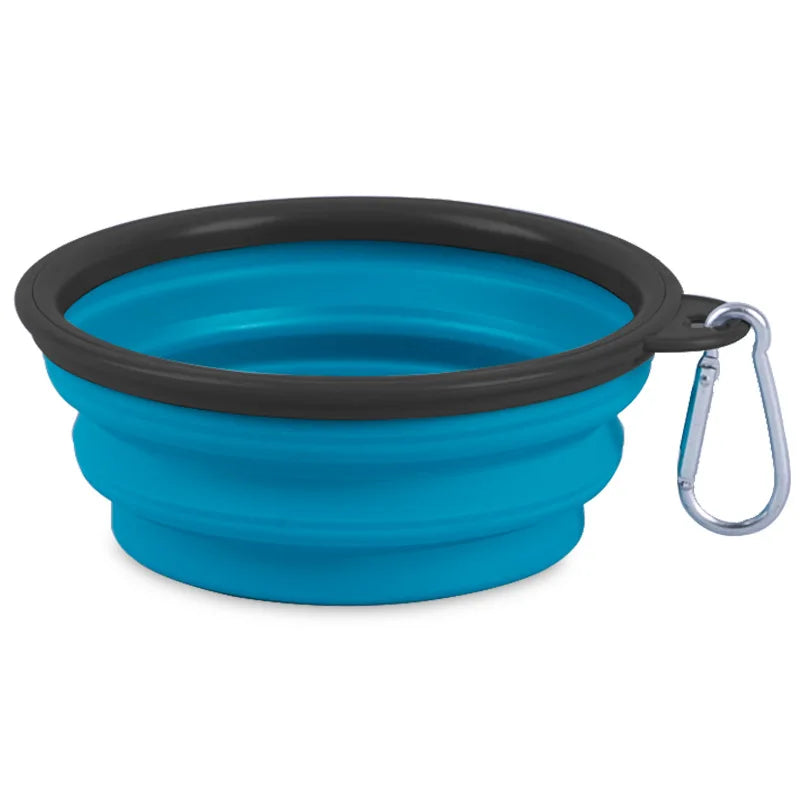Strawberry Paws™ Pop-N-Go Travel Bowl – Hydration & Snacks on the Move!