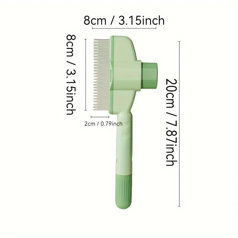 PawSweep™ Self-Cleaning Pet Grooming Brush