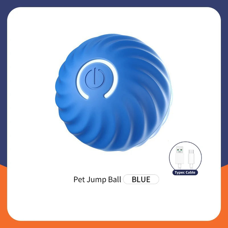 Strawberry Paws™ Zoomie Ball – The Smart Bouncing Toy with a Mind of Its Own!