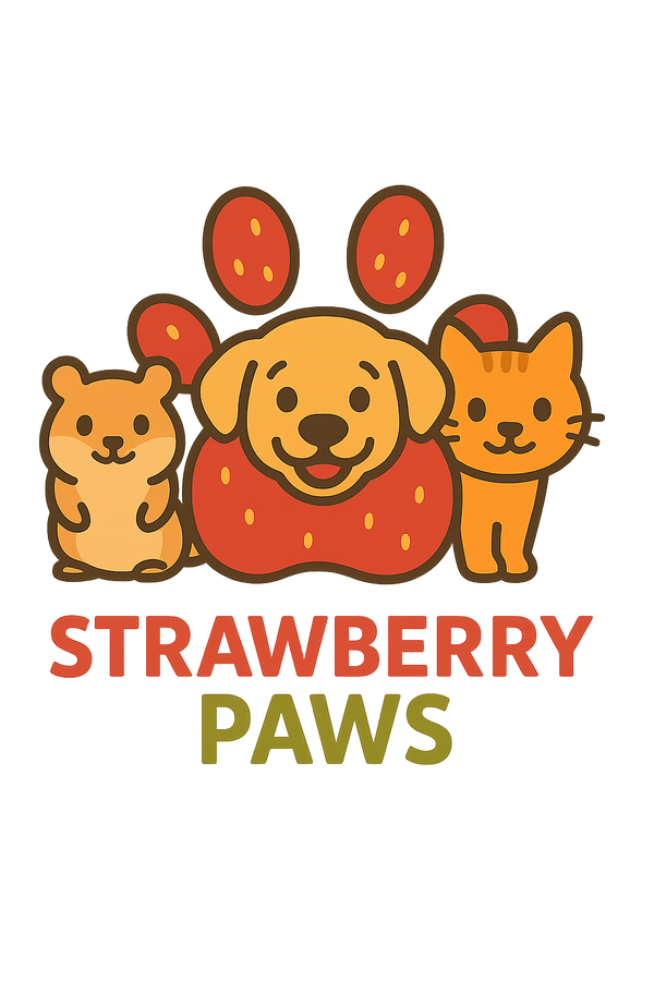 strawberry paws