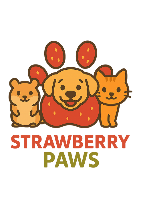 strawberry paws