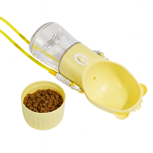 SipPup™ 2-in-1 Travel Bottle – Hydrate & Feed On-the-Go!