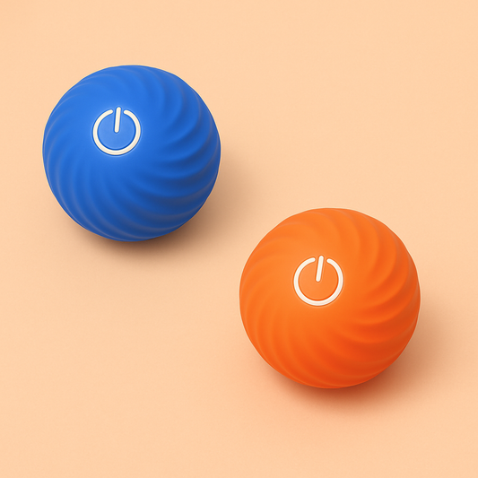 Strawberry Paws™ Zoomie Ball – The Smart Bouncing Toy with a Mind of Its Own!