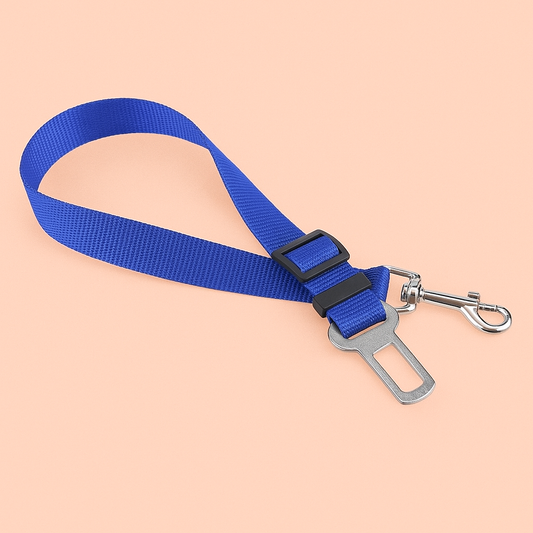 Strawberry Paws Adjustable Dog Car Seatbelt – Travel Safely, Ride Comfortably!
