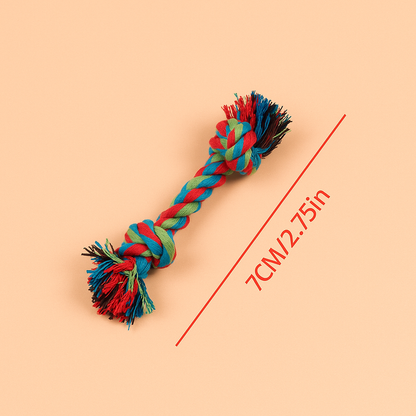Strawberry Paws™ ColorPop Rope Toys – Tug, Toss, and Chew in Style!