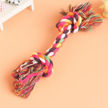 Strawberry Paws™ ColorPop Rope Toys – Tug, Toss, and Chew in Style!