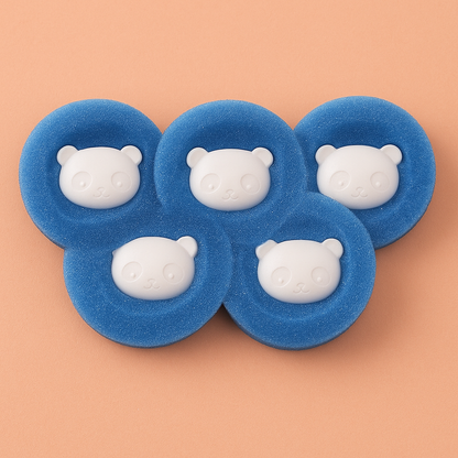 Strawberry Paws™ Fur-Free Laundry Balls – Say Bye to Pet Hair!
