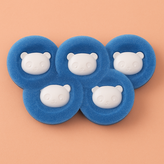 Strawberry Paws™ Fur-Free Laundry Balls – Say Bye to Pet Hair!