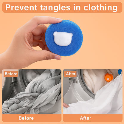 Strawberry Paws™ Fur-Free Laundry Balls – Say Bye to Pet Hair!