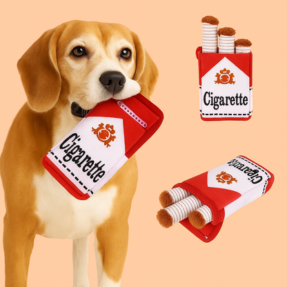 Strawberry Paws™ “No Smoking” Squeaky Toy – Quit the Habit, Start the Fun!