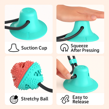 Strawberry Paws™ Monster Tug Toy – The Ultimate Solo Tug Challenge!