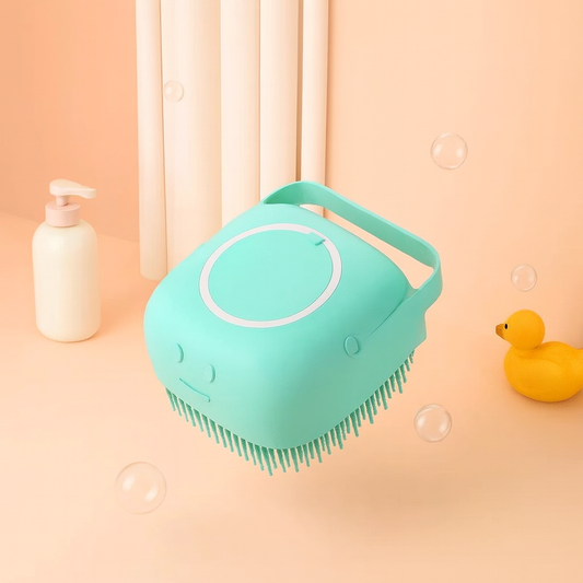 Strawberry Paws™ BubbleBuddy Bath Brush – Suds, Scrub, and Spa Vibes!