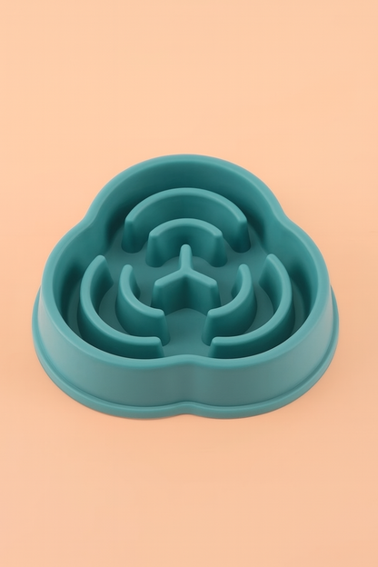 Strawberry Paws Slow Feeder Bowl – Fun Shapes, Healthier Meals