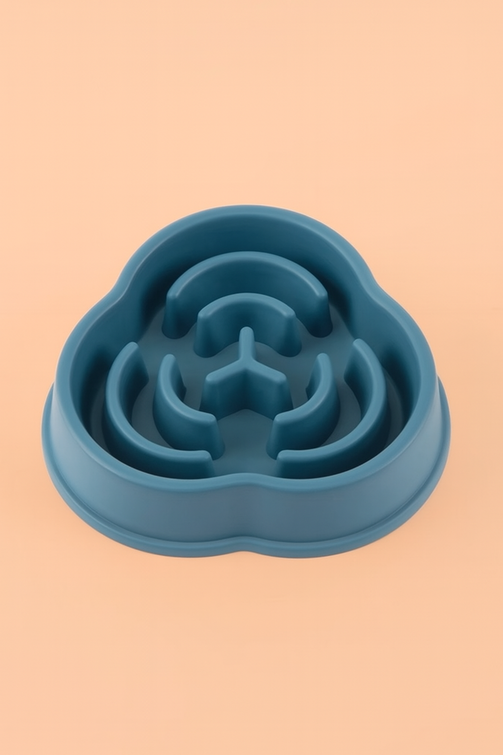 Strawberry Paws Slow Feeder Bowl – Fun Shapes, Healthier Meals