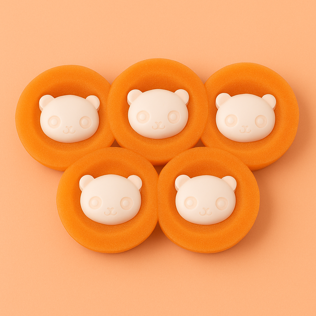 Strawberry Paws™ Fur-Free Laundry Balls – Say Bye to Pet Hair!