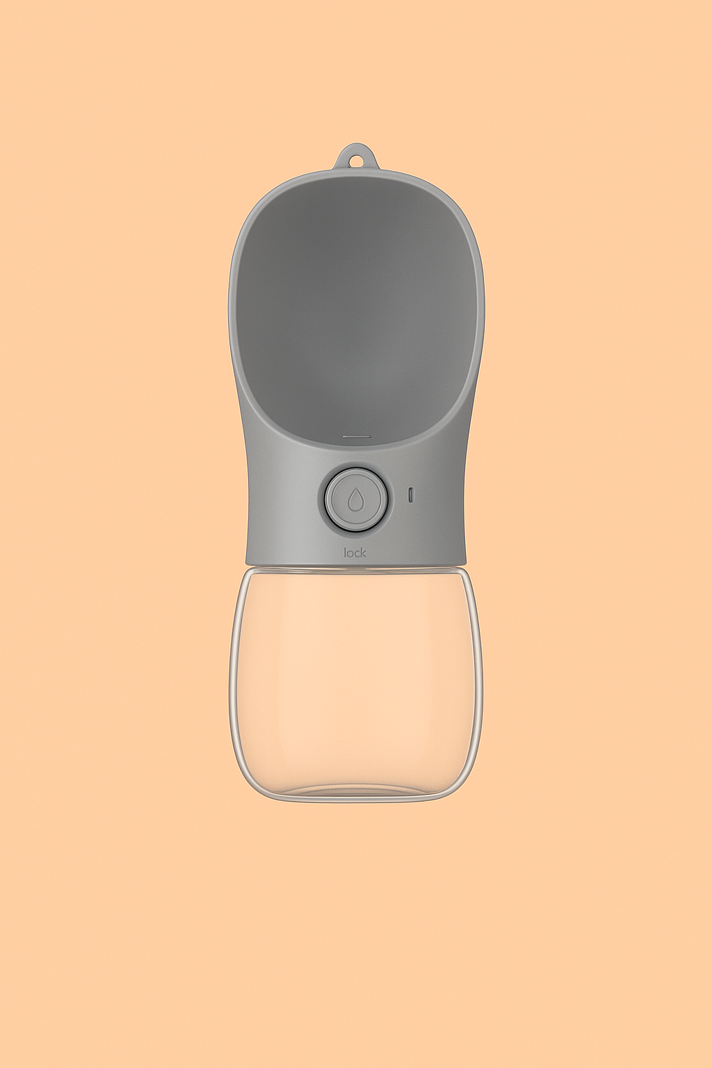 Strawberry Paws™ Sip &amp; Stroll Portable Pet Water Bottle – Hydration On the Go!