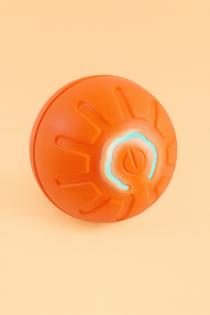 Strawberry Paws™ Zoomie Ball – The Smart Bouncing Toy with a Mind of Its Own!