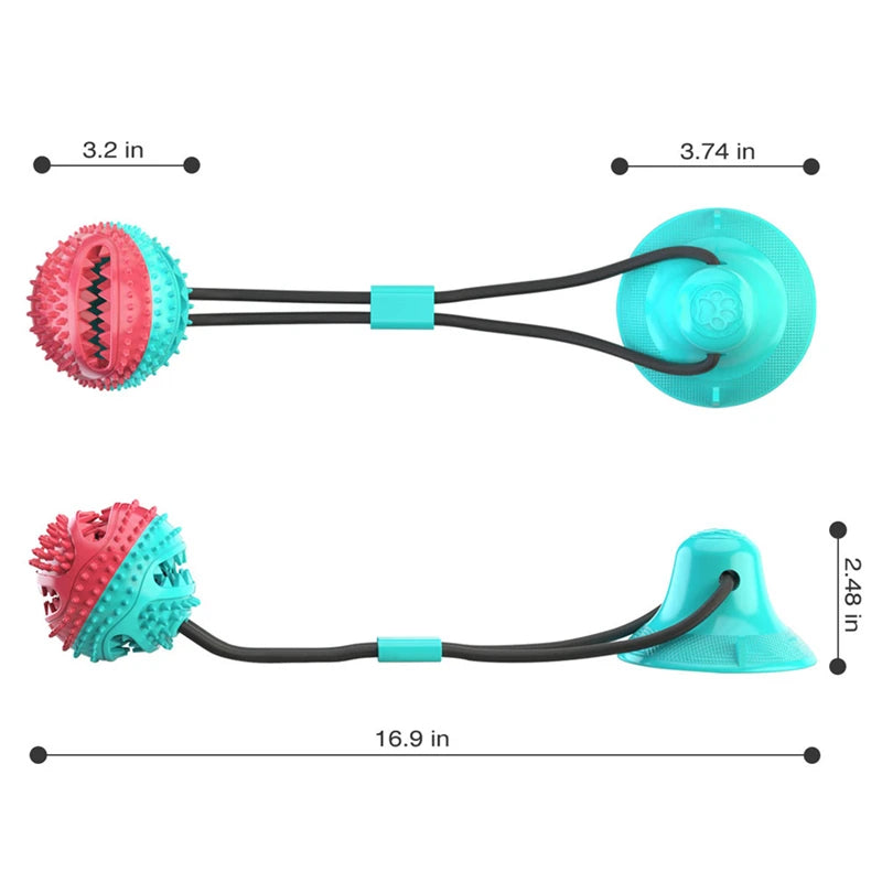 Strawberry Paws™ Monster Tug Toy – The Ultimate Solo Tug Challenge!