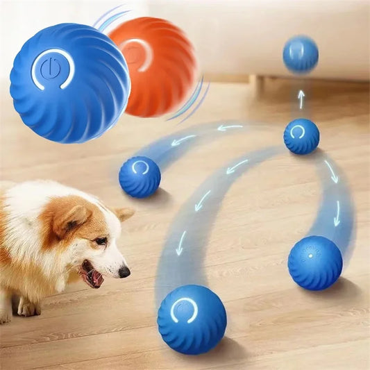 Strawberry Paws™ Zoomie Ball – The Smart Bouncing Toy with a Mind of Its Own!
