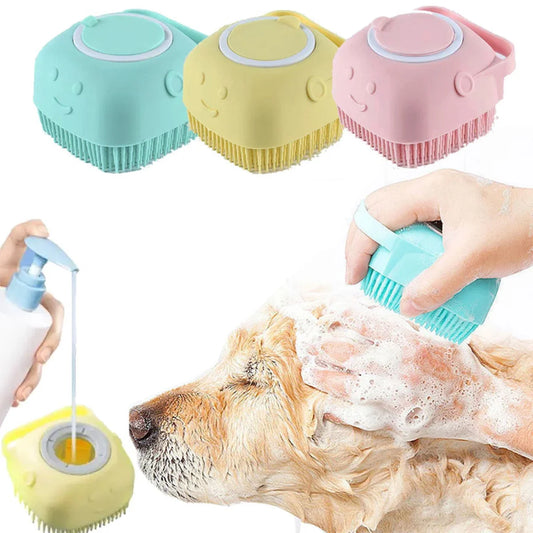 Strawberry Paws™ BubbleBuddy Bath Brush – Suds, Scrub, and Spa Vibes!