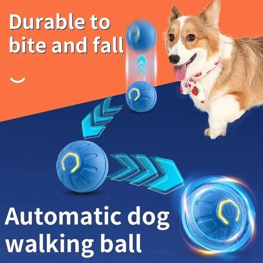 Strawberry Paws™ Zoomie Ball – The Smart Bouncing Toy with a Mind of Its Own!