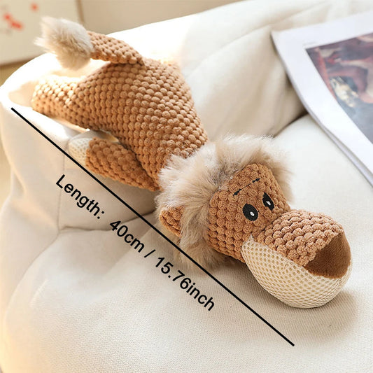 Strawberry Paws™ Snuggle &amp; Squeak Safari – Wild Fun, Soft Cuddles