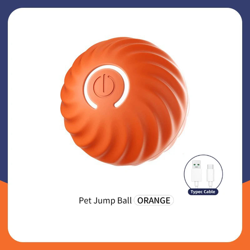 Strawberry Paws™ Zoomie Ball – The Smart Bouncing Toy with a Mind of Its Own!